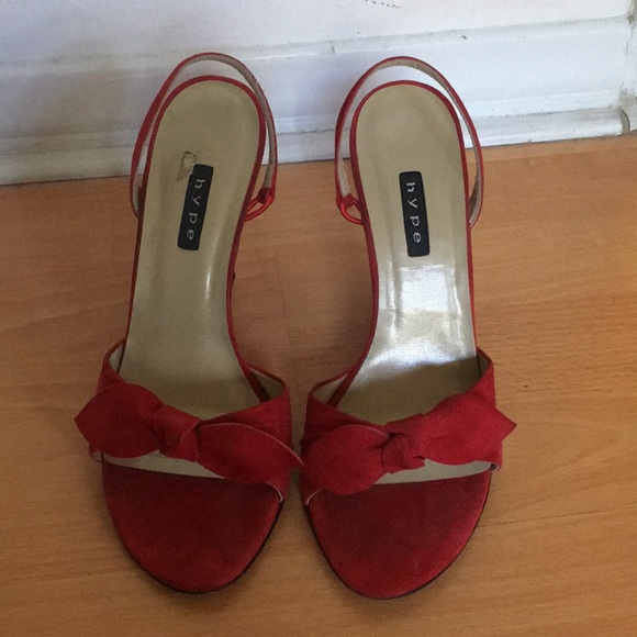 Hype ruby red platforms - Picture 4 of 4